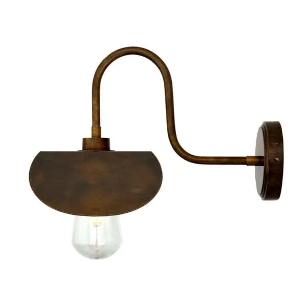 hali swan neck wall light ip65 7924