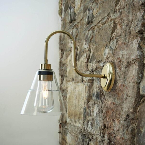 kairi swan neck wall light 10614