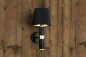 Fabric wall sconces