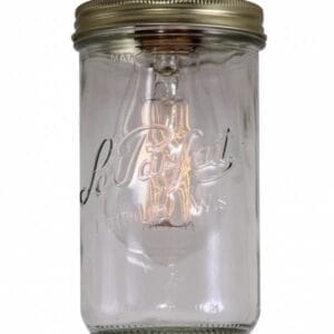 Jam Jar Flush Ceiling Light Ceiling Lights Wall & Pendant Lighting