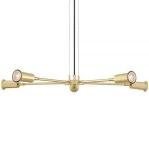 Jasper Five-Arm Contemporary Chandelier Four to Six Arm Pendants Great Lighting UK Ltd