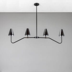 Salvador Island Bar Chandelier with Brass Shades Kitchen Bar Pendants Wall & Pendant Lighting