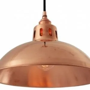 Vintage Copper Pendant Light | The Berlin Brass & Moroccan Pendants Great Lighting UK Ltd