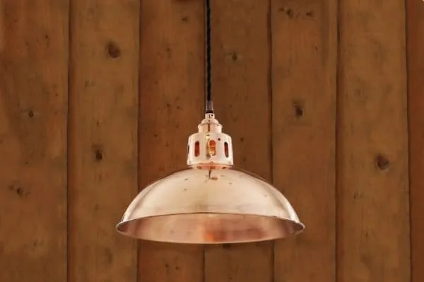Vintage Copper Pendant Light | The Berlin Brass & Moroccan Pendants Great Lighting UK Ltd