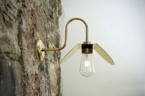 Hali Swan Neck Bathroom Wall Light IP65 Goose Neck Bathroom Lights Great Lighting UK Ltd