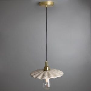 Kirhii Marbled 27cm Ceramic Bathroom Pendant Light Ceramic Bathroom Pendant Lights Great Lighting UK Ltd