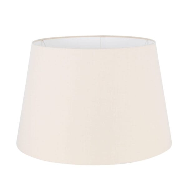 Empire Fabric Lamp Shade 40cm in White Black Cream or Grey Fabric & Ceramic Shades Great Lighting UK Ltd