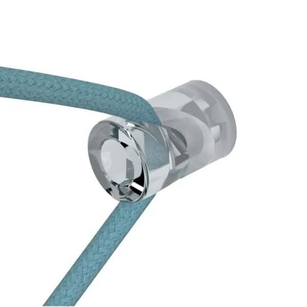 Transparent Decentralizer 'V' Ceiling Hook for Fabric Cable Brass Parts Great Lighting UK Ltd
