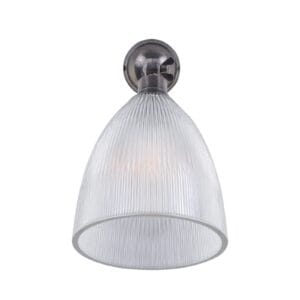Discover the Antique Silver Hale Prismatic Railway Glass Wall Light Clearance Lighting Wall & Pendant Lighting