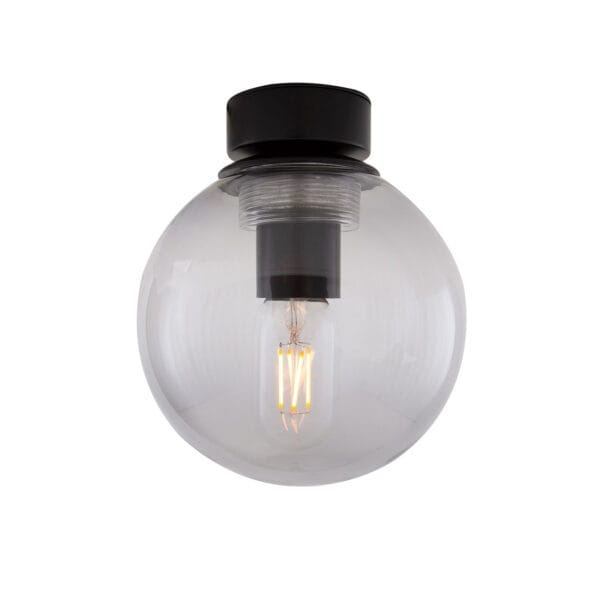 Venice 17cm Globe Ceiling Light Glass & Globe Ceiling Lights Great Lighting UK Ltd