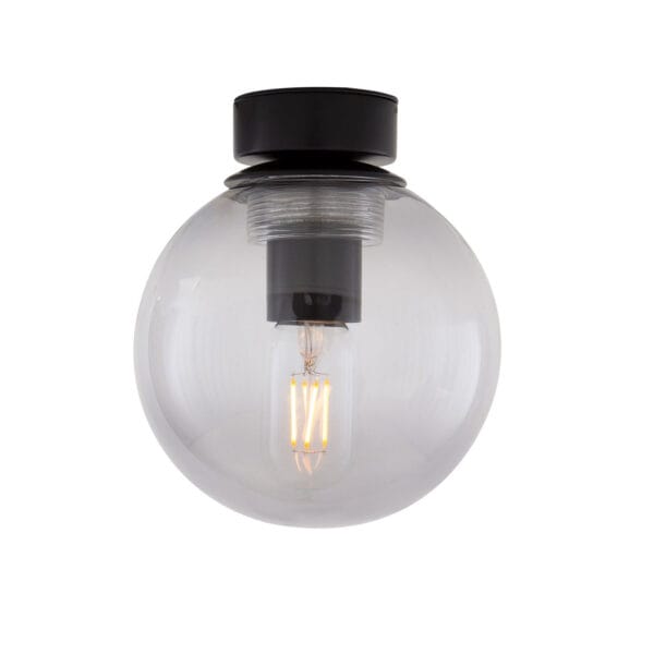 Venice 17cm Globe Ceiling Light Glass & Globe Ceiling Lights Great Lighting UK Ltd