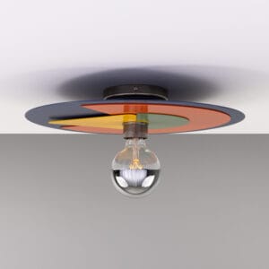 Coloured Disc Neptune Ceiling Light | The Neptune Coloured Light Fixtures Great Lighting UK Ltd