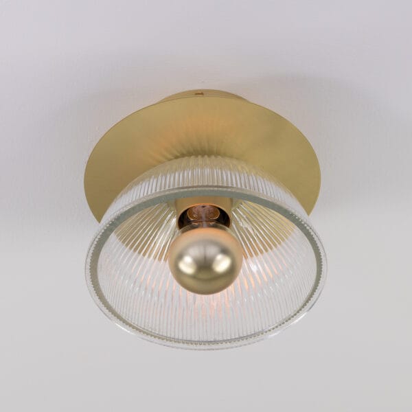 Eclipse Prismatic Glass Ceiling Light Ceiling Lights Wall & Pendant Lighting