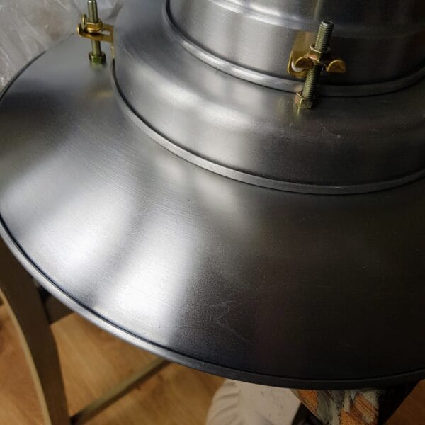 Industrial Fisherman's Pendant Light in Aluminium | 3 Sizes Rope & Nautical Lights Great Lighting UK Ltd