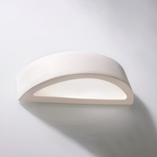 Wall Lamp Ceramic ATENA Café Au Lait ATENA