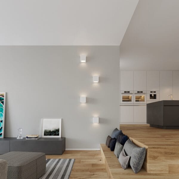 Wall Lamp Ceramic LEO Café Au Lait LEO