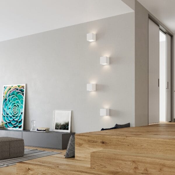 Wall Lamp Ceramic LEO Café Au Lait LEO