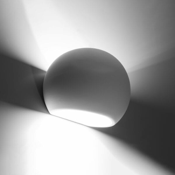 Wall Lamp Ceramic GLOBE Café Au Lait GLOBE