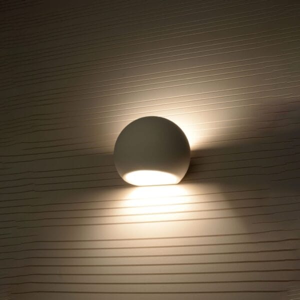 Wall Lamp Ceramic GLOBE Café Au Lait GLOBE