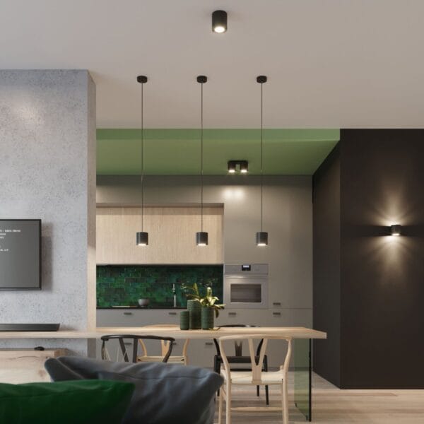 Wall Lamp ORBIS 1 Black Deep Space ORBIS