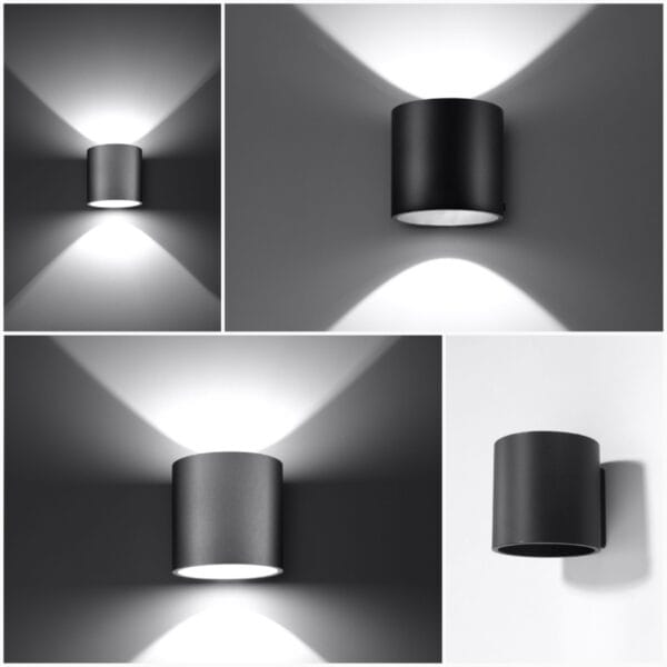Wall Lamp ORBIS 1 Black Deep Space ORBIS