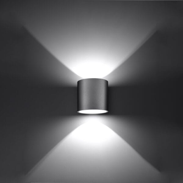 Wall Lamp ORBIS 1 Grey Deep Space ORBIS