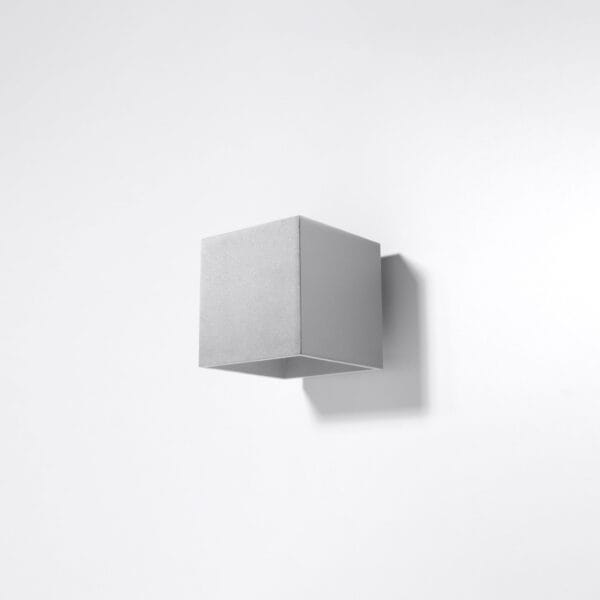 Wall Lamp QUAD 1 Grey Deep Space QUAD