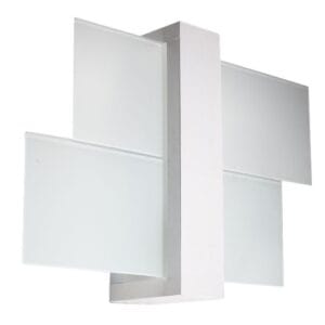 Wall Lamp FENIKS 1 White Peach Puff FENIKS