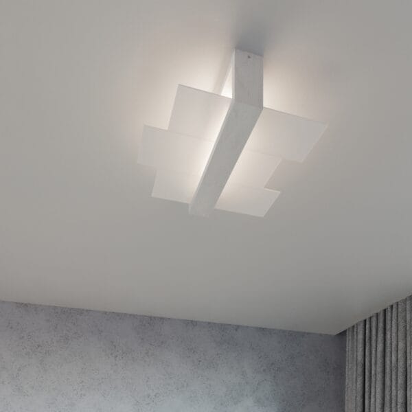 Wall Lamp FENIKS 1 White Peach Puff FENIKS