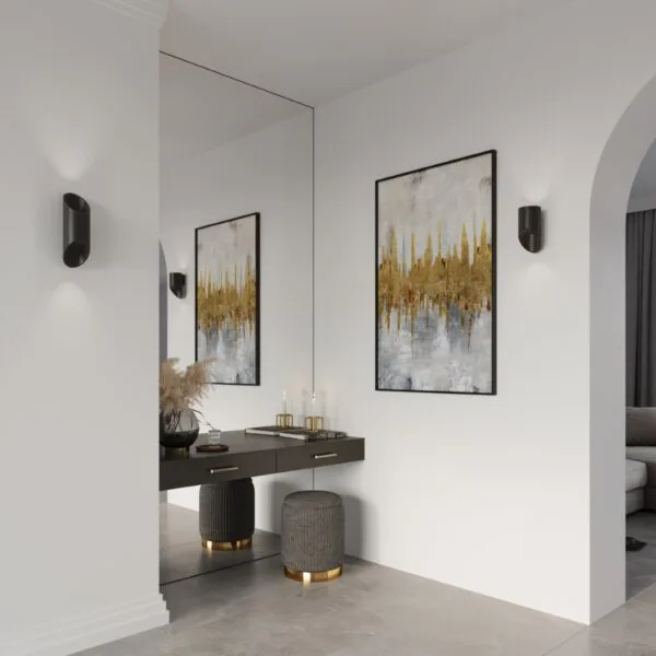 Wall Lamp PENNE 20 Black Ocean Green PENNE