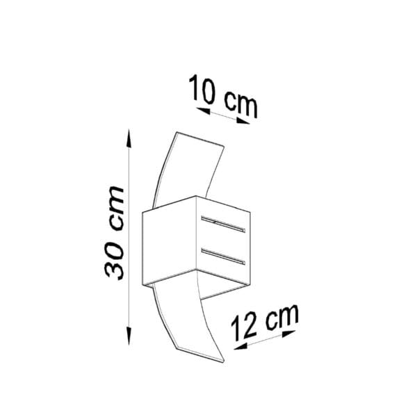 Wall Lamp LORETO White Deep Space LORETO