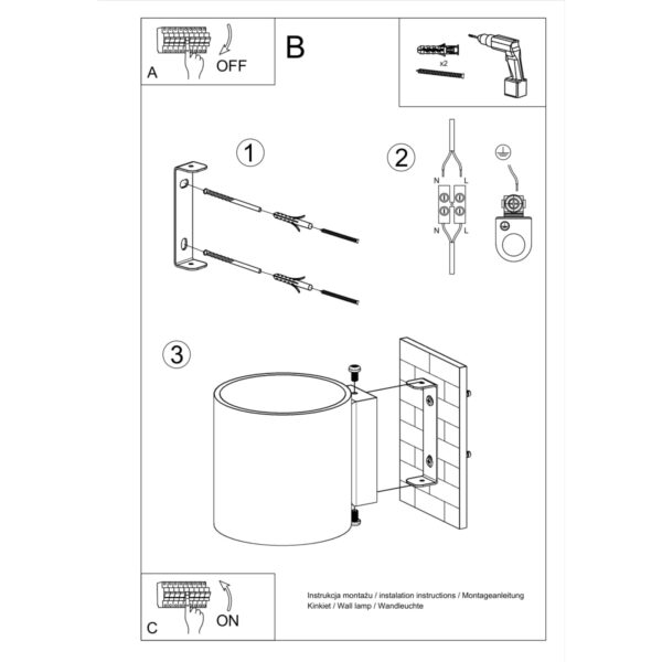 Wall Lamp VICI Deep Space VICI