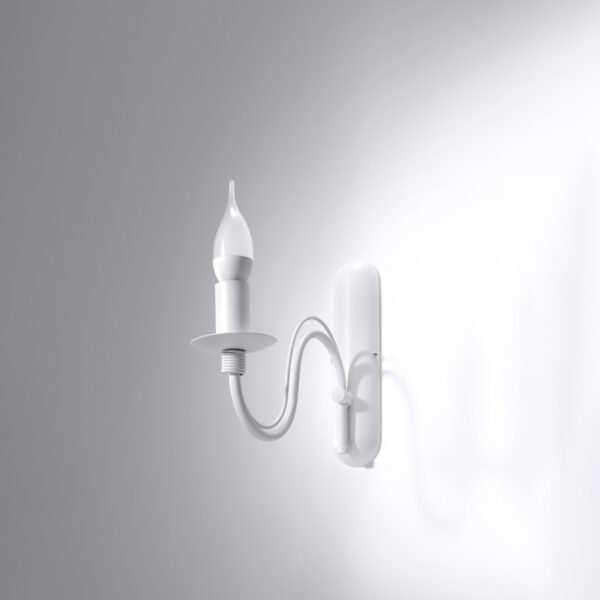 Wall Lamp MINERWA White Modern Indoor Wall Lights Crimson