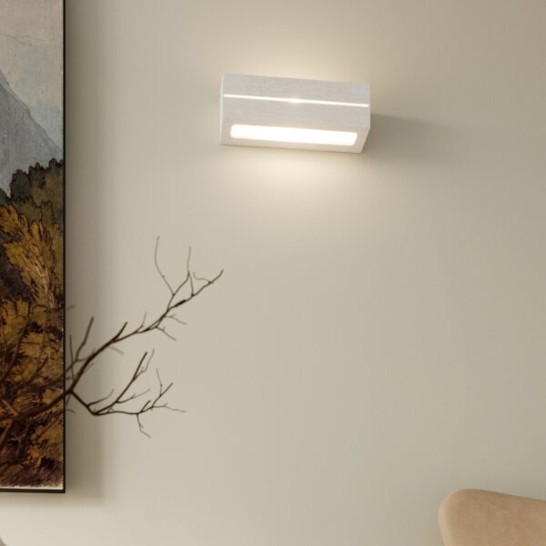 Wall Lamp Ceramic VEGA Line Café Au Lait VEGA