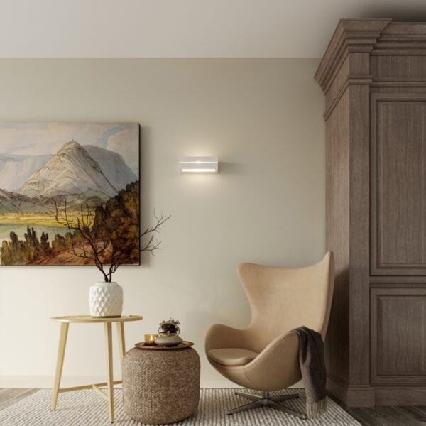 Wall Lamp Ceramic VEGA Line Café Au Lait VEGA