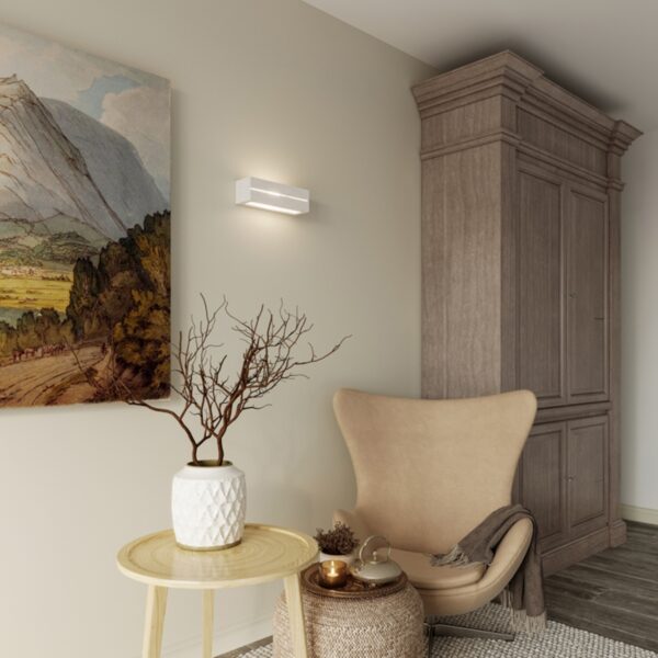 Wall Lamp Ceramic VEGA Line Café Au Lait VEGA