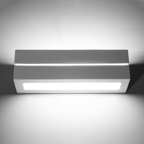 Wall Lamp Ceramic VEGA Line Café Au Lait VEGA