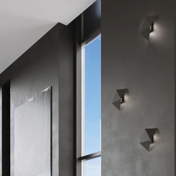 Wall Lamp SOLIDO Black Blue Sapphire SOLIDO