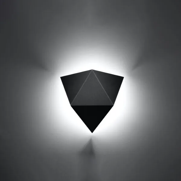 Wall Lamp SOLIDO Black Blue Sapphire SOLIDO
