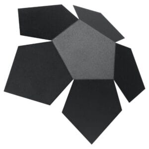 Wall Lamp PENTA Black Blue Sapphire PENTA