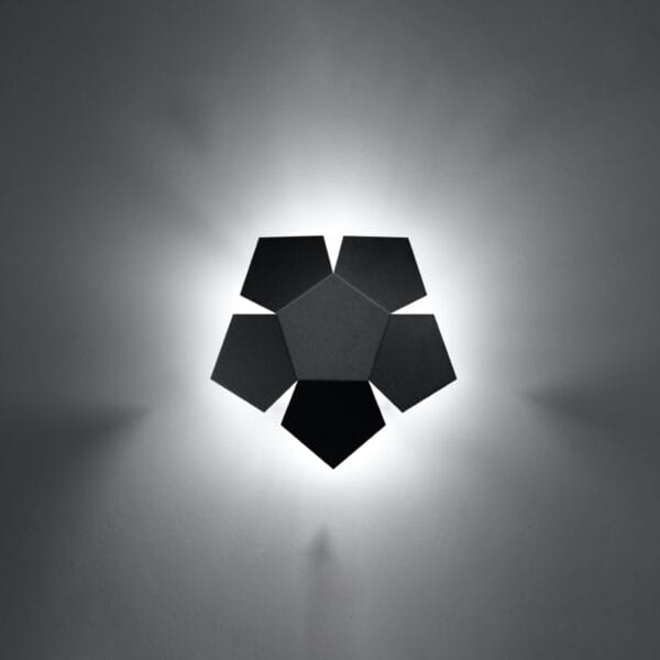 Wall Lamp PENTA Black Blue Sapphire PENTA