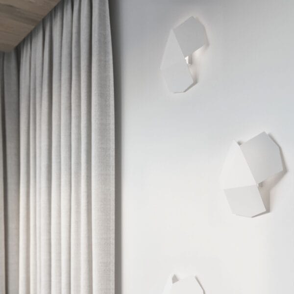Wall Lamp TRE White Blue Sapphire TRE