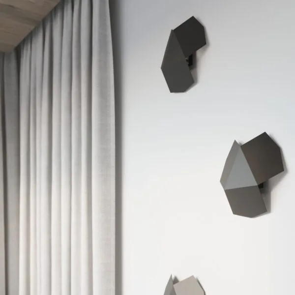 Wall Lamp TRE Black Blue Sapphire TRE