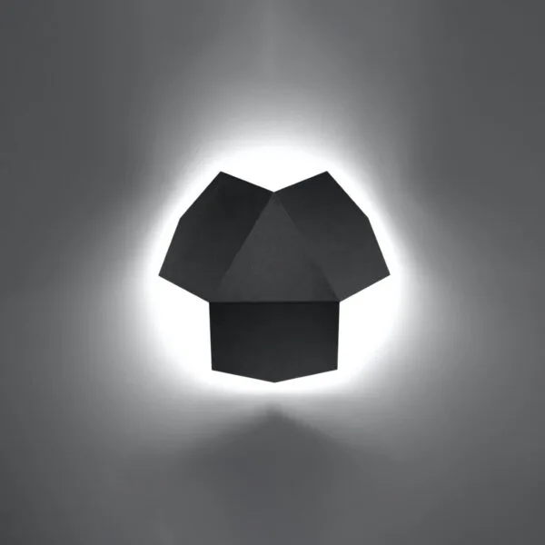 Wall Lamp TRE Black Blue Sapphire TRE