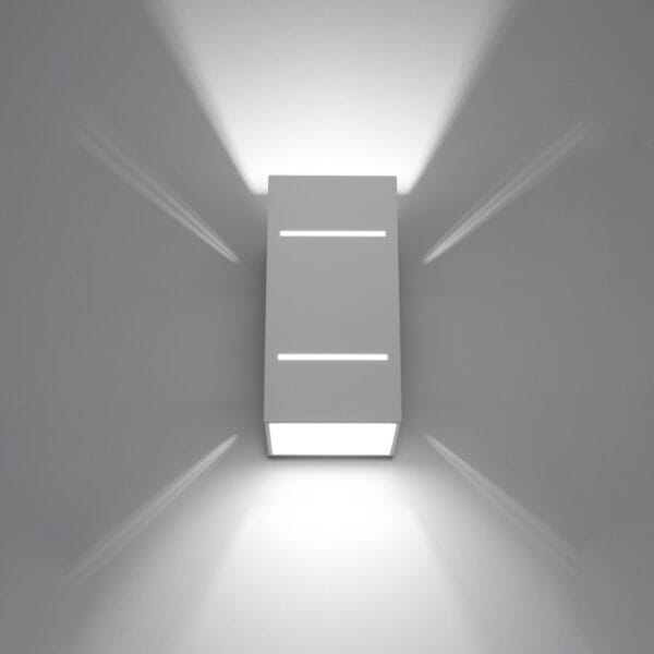 Wall Lamp BLOCCO White Deep Space BLOCCO