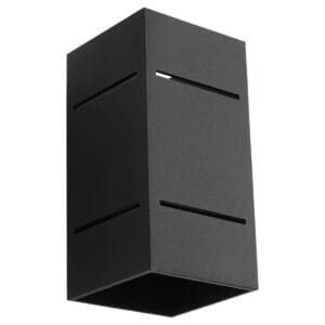 Wall Lamp BLOCCO Black Deep Space BLOCCO