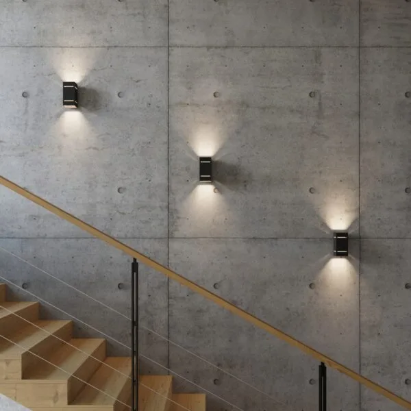 Wall Lamp BLOCCO Black Deep Space BLOCCO