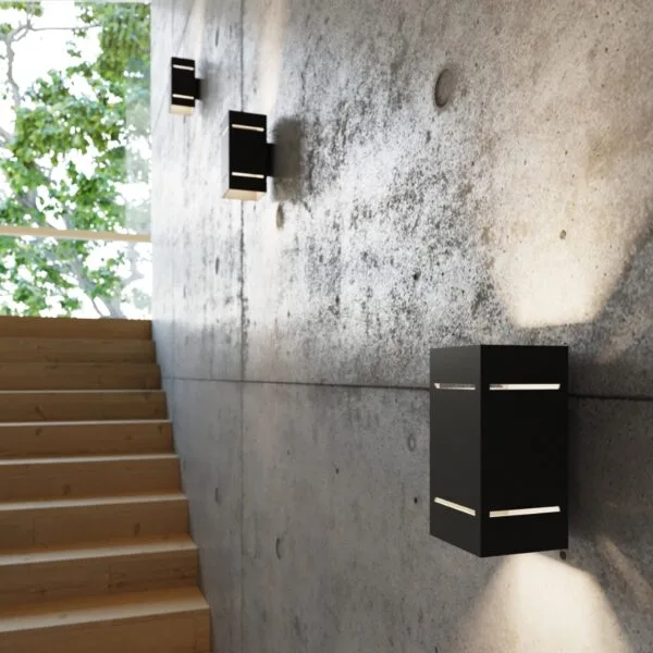 Wall Lamp BLOCCO Black Deep Space BLOCCO