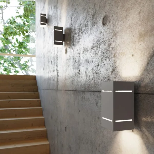 Wall Lamp BLOCCO Grey Deep Space BLOCCO