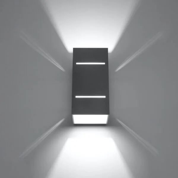 Wall Lamp BLOCCO Grey Deep Space BLOCCO